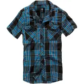 Brandit Chemise 'Roadstar' bleu / noir