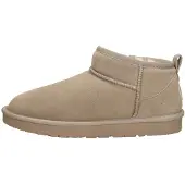 Sub55 Enkellaarsjes Plat Enkellaarsjes Plat - Beige - Maat 43