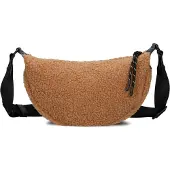Zwei Sac à bandoulière 'Teddy' marron