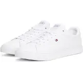 Tommy Hilfiger Baskets basses 'Icon Court' blanc