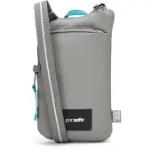 Pacsafe sac à épaule bandoulière Go Tech Crossbody Bag Stone taupe