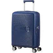 American Tourister Soundbox Valise à 4 Roulettes Extensible 55 cm Midnight Navy