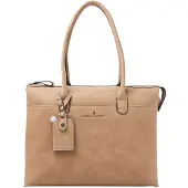 Castelijn & beerens & Beerens - Carisma Laptoptas 15,6 + tablet RFID beige - (15.59"), Sac pour notebook, Beige