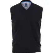 REDMOND Casual Regular Fit Gilet bleu, Unicolore