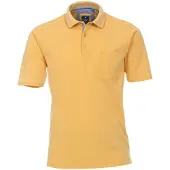 REDMOND Homme Redmond Casual Regular Fit Polo jaune, Unicolore