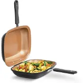 Sans marque Livington Black Doubletta Basic - Poêle pivotante