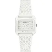 GUESS Montre à affichage analogique 'Mod Pop' blanc