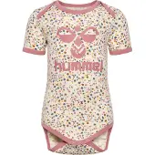 Hummel Barboteuse / body bleu / marron / jaune / rose pastel / coquille d'oeuf