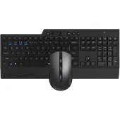 Rapoo 8200T Multimodus Draadloze Desktop Combo Set Zwart QWERTY US