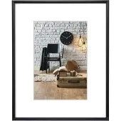 Hama Cadre plastique Sevilla, noir (62 x 93 cm)