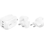 Belkin WCH016hqWH Universel Blanc Secteur Charge rapide Intérieure