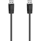 Hama Câble USB A-A, USB 2.0, 480 Mbit/s, 1,50 m