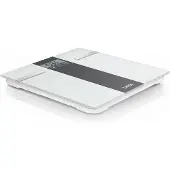 Laica PS5000 balance Pèse-personne électronique Carré Gris, Blanc