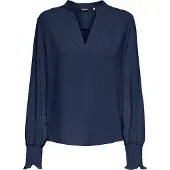 ONLY Chemisier 'ONLMette' bleu marine