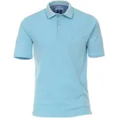 REDMOND Casual Regular Fit Polo bleu, Unicolore