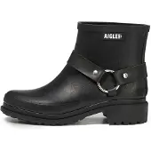 Aigle Bottes en caoutchouc 'Macadames' noir / blanc