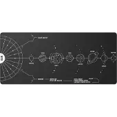 Dark Project - Nova Black / Mousepad (XL), Tapis de souris, Noir