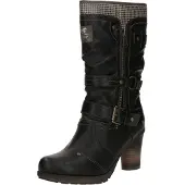 Mustang Bottes beige foncé / noir / argent