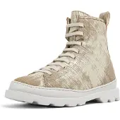 Camper Bottines à lacets 'Brutus' beige / blanc