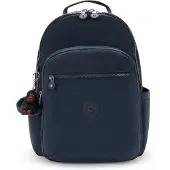 Kipling Seoul College Extra Backpack Bleu