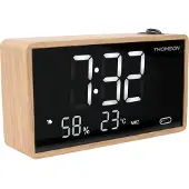 Thomson Radio-réveil Cp202t transparent, taille unique / prise européenne 220 V, transparent, taille unique