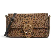 Pinko Sac à bandoulière 'Slouchy' marron / noir