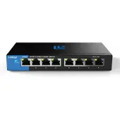 Linksys LN2308-KE Unmanaged Switch 8x Port 2,5Gbit/s (8 ports), Switch réseau, Noir, Bleu