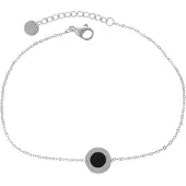 Gaya Bracelet noir / argent