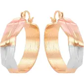 NAEMI Boucles d'oreilles or rose