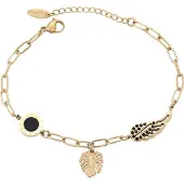 Faina Bracelet or / noir