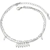NAEMI Bijoux de pied blanc