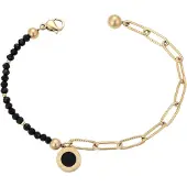 Gaya Bracelet or / noir