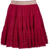 Happy girls Jupe rouge foncé