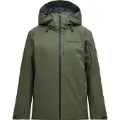 Peak Performance - Veste de ski isolante - M Maroon Insulated Jacket Pine Needle - Taille XL - Vert