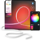 Philips OmniGlow, Bande lumineuse universelle, Atmosphère, Chambre, Cuisine, Salon, Blanc, Silicone, IP20