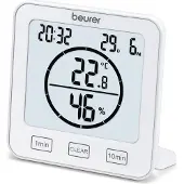 Beurer Hm 22 Hygrometer Blanc