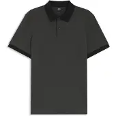 BOSS Polo en coton à la structure originale