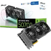 PNY - Carte graphique - GEFORCE RTX RTX 5070Ti - 16 Go - Overclocking standard