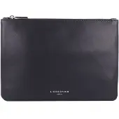 Liebeskind berlin Trousse de maquillage 'Dancing Letters' bleu foncé