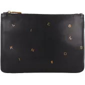 Liebeskind berlin Trousse de maquillage 'Dancing Letters' orange / noir