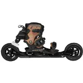 Powerslide Nordic Skates - Patin en ligne XC Skeleton 150 pour patinage nordique - patins tout-terrain pour femmes et hommes - patins cross en taille 36-49