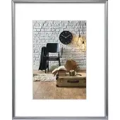 Hama Plastic Frame "Sevilla", Silver Matt, 18 X 24 Cm