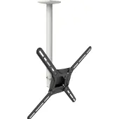 Barkan 3500 Support TV 165,1 cm (65") Noir, Blanc