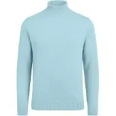 Vercate Pull-over 'No. 17' bleu clair