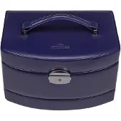 Windrose Boîte à bijoux bleu foncé