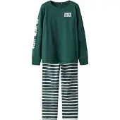 Name it Pyjama 'NKMRamel' marine / émeraude / blanc