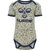 Hummel Barboteuse / body marine / marron / vert pastel / blanc