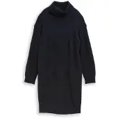 Tom Tailor Robes en maille bleu nuit