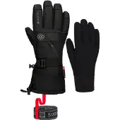 686 - Gants de ski 3 en 1 imper-respirants en GORE-TEX - M Gore-Tex Smarty Gauntlet Glove Black en Laine - Taille M - Noir