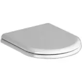Geberit Siège WC COURREGES avec couvercle, adapté au WC 203100 blanc